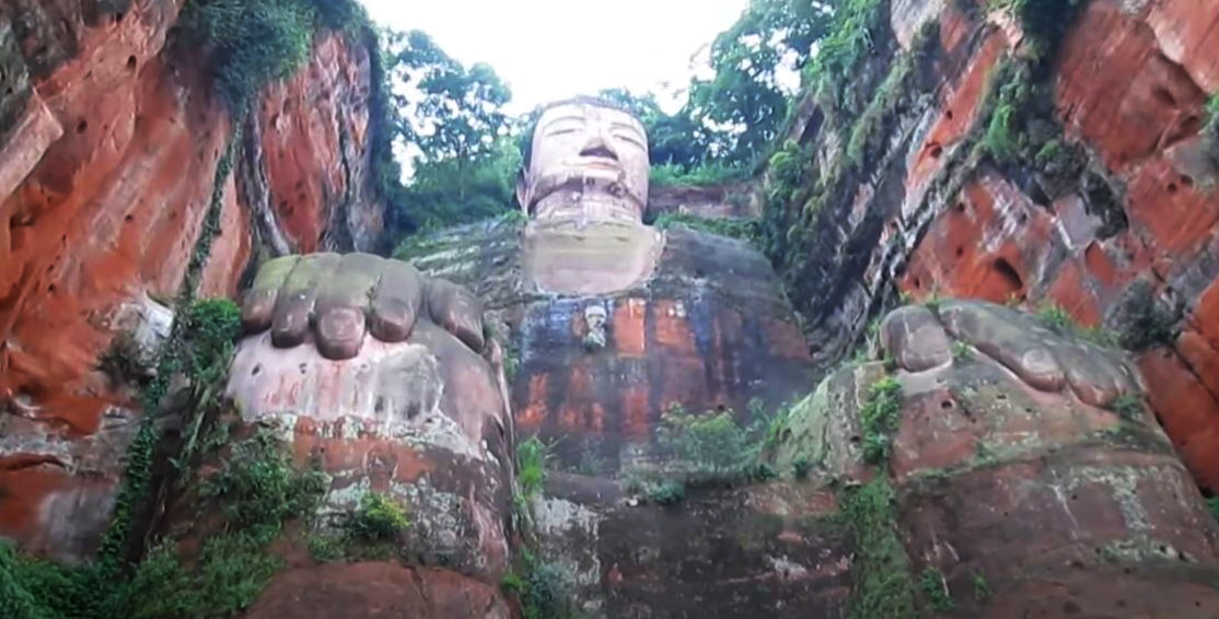 Statue from China to show the sights and sounds of China