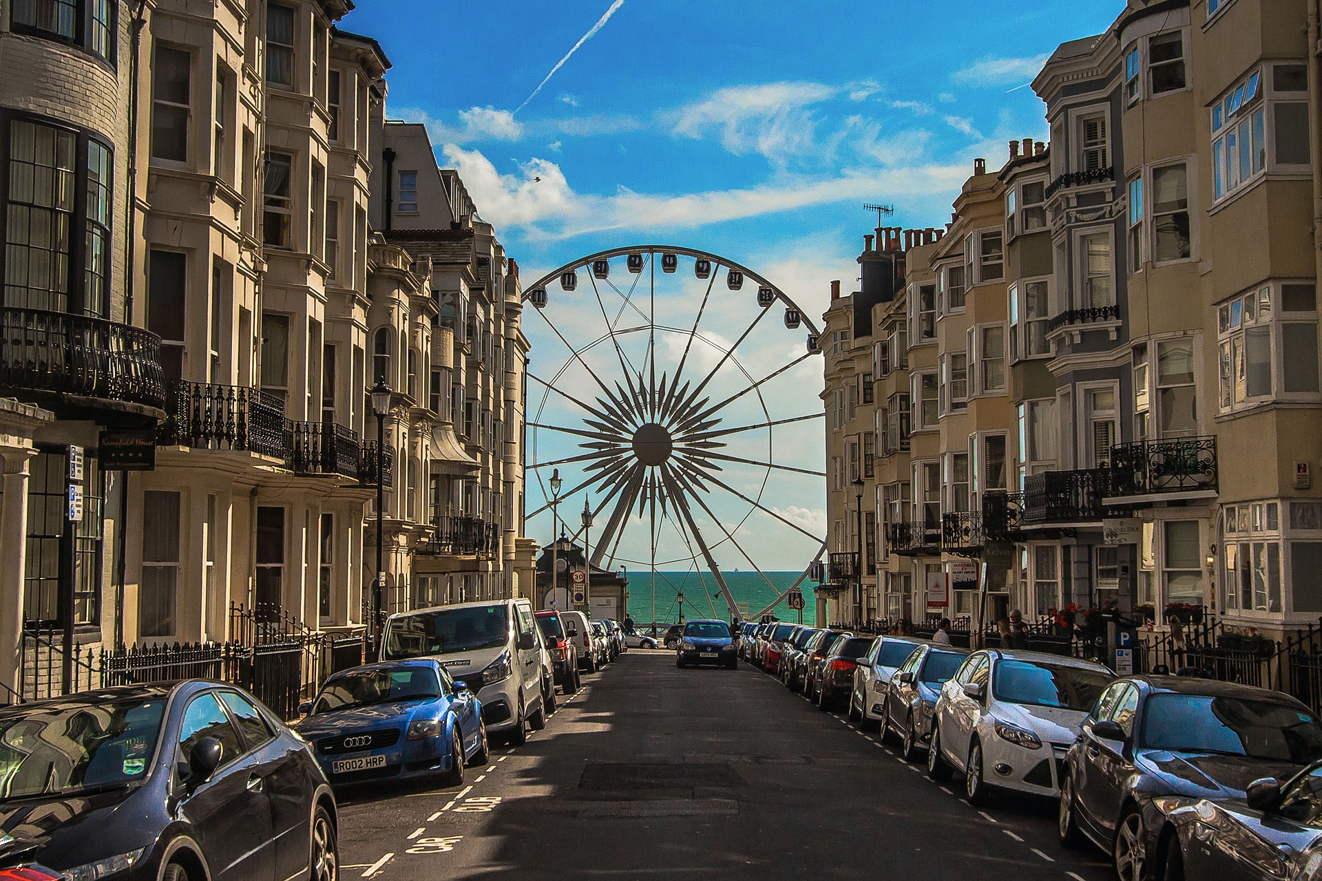 Brighton promenade to show qigong workshop that was held in Brighton