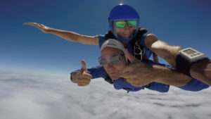 skydiving - what is an emotion