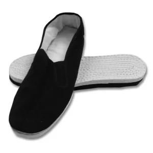 Kung fu shoes with white cotton soles