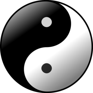 The energy of the left hand is more yin, and the energy of the right hand is more yang. Yin and yang, while different in character are equally important and support each other.
