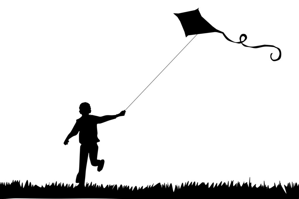 Kite flying is an example of skillful and harmonious use of the yin yang principle
