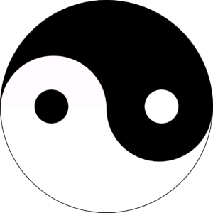 Yin and yang together often leading to more beneficial results than just following a yin or a yang approach alone.