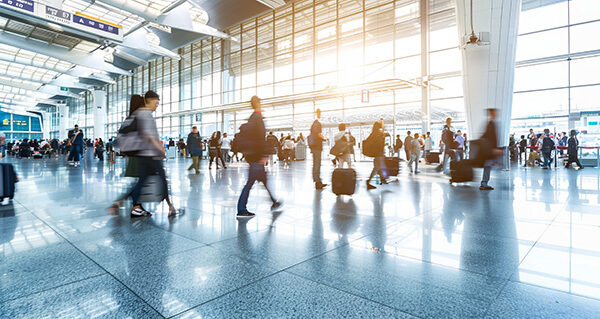 Airport to show the traveling logistics around running Live Online Qigong Classes