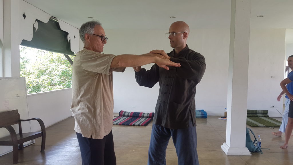Showing the process of refining movement and understanding of qigong