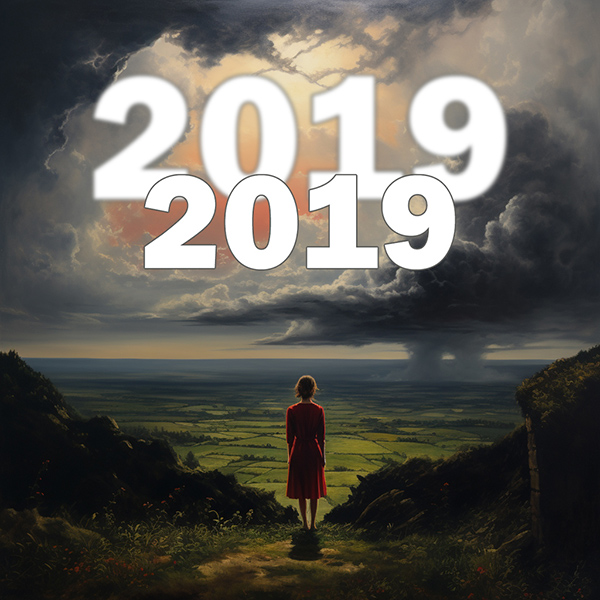 Calendar to show the qigong review of the 2019 year